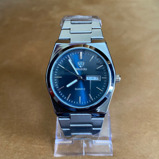 DEARNO Classic Blue Quartz Watch – Timeless Elegance for Every Occasion