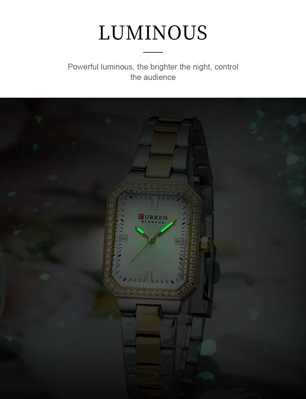 CURREN 9102 Women’s Stainless Steel Watch – Elegant Design, Everyday Sophistication