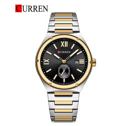 CURREN 8471 Men’s Stainless Steel Watch – Bold Style, Everyday Reliability